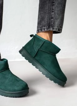 Προώθηση ⭐ The Fashion Project Μποτάκια με γούνα - Κυπαρισσί 🧨 -Μποτάκια Κατάστημα mpotakia me gouna 107205 dzup