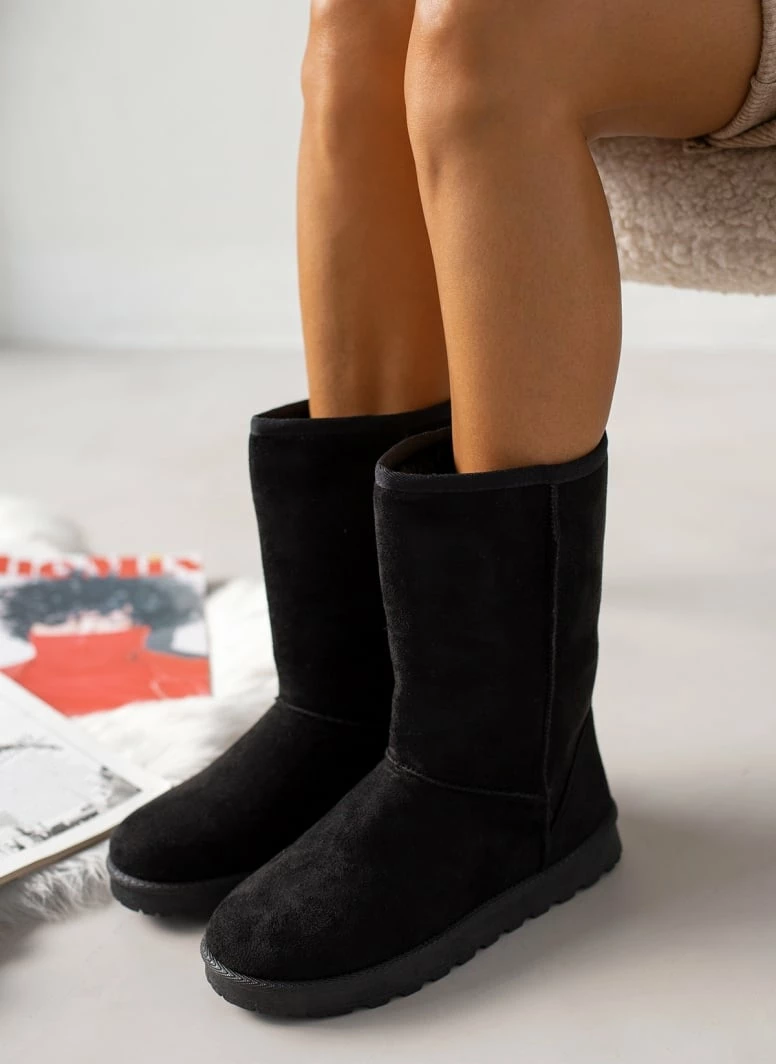 Το φθηνότερο 😍 The Fashion Project Μποτάκια με γούνα - Μαύρο 🥰 3 Το φθηνότερο 😍 The Fashion Project Μποτάκια με γούνα - Μαύρο 🥰