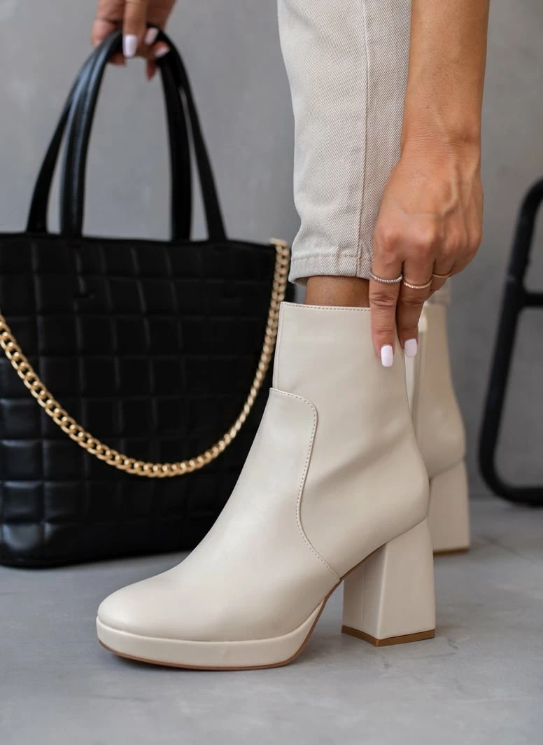 Η καλύτερη συμφωνία 🧨 The Fashion Project Μποτάκια με ιδιαίτερο τακούνι - Ζαχαρί ❤️ 6 Η καλύτερη συμφωνία 🧨 The Fashion Project Μποτάκια με ιδιαίτερο τακούνι - Ζαχαρί ❤️ - Image 4