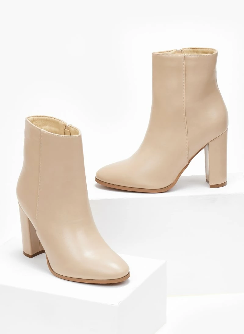 Πολύ καλή προσφορά 🎁 The Fashion Project Μποτάκια με κάθετη ραφή - Μπεζ 👍 5 Πολύ καλή προσφορά 🎁 The Fashion Project Μποτάκια με κάθετη ραφή - Μπεζ 👍 - Image 3