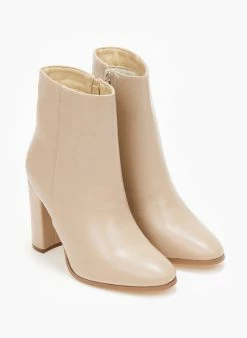 Πολύ καλή προσφορά 🎁 The Fashion Project Μποτάκια με κάθετη ραφή - Μπεζ 👍 13 Πολύ καλή προσφορά 🎁 The Fashion Project Μποτάκια με κάθετη ραφή - Μπεζ 👍 -Μποτάκια Κατάστημα mpotakia me katheti rafi 108453 fosj