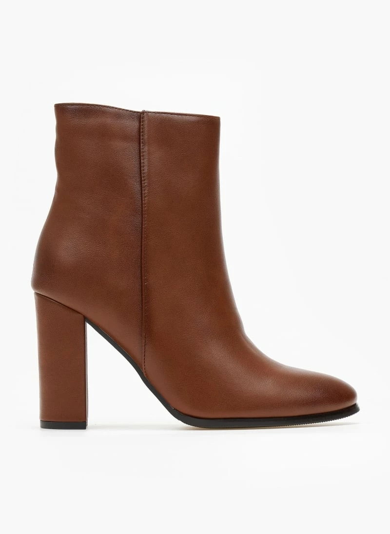 Flash Sale 🎁 The Fashion Project Μποτάκια με κάθετη ραφή - Ταμπά 🎁 4 Flash Sale 🎁 The Fashion Project Μποτάκια με κάθετη ραφή - Ταμπά 🎁 - Image 2