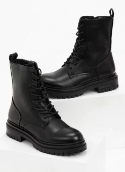 Συμφωνίες 🔥 The Fashion Project Αρβυλάκια με κορδόνια - Μαύρο 🎉 9 Συμφωνίες 🔥 The Fashion Project Αρβυλάκια με κορδόνια - Μαύρο 🎉 -Μποτάκια Κατάστημα mpotakia me kordonia 97052 c0l2