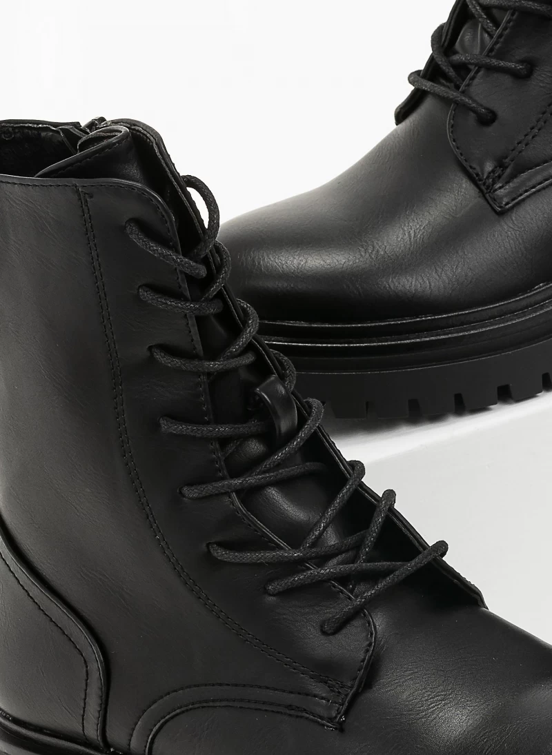 Συμφωνίες 🔥 The Fashion Project Αρβυλάκια με κορδόνια - Μαύρο 🎉 4 Συμφωνίες 🔥 The Fashion Project Αρβυλάκια με κορδόνια - Μαύρο 🎉 - Image 2