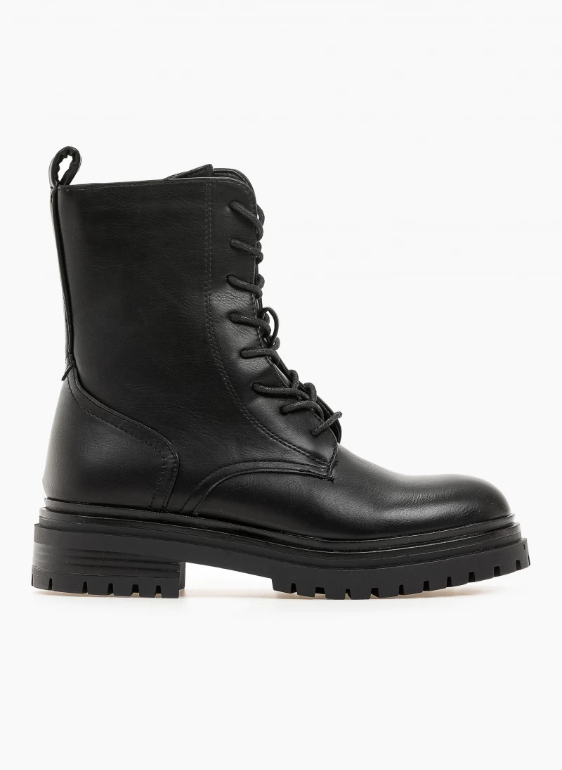 Συμφωνίες 🔥 The Fashion Project Αρβυλάκια με κορδόνια - Μαύρο 🎉 3 Συμφωνίες 🔥 The Fashion Project Αρβυλάκια με κορδόνια - Μαύρο 🎉