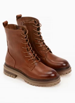 Πολύ καλή προσφορά 🛒 The Fashion Project Αρβυλάκια με κορδόνια - Ταμπά 🛒 -Μποτάκια Κατάστημα mpotakia me kordonia 97053 b2mv