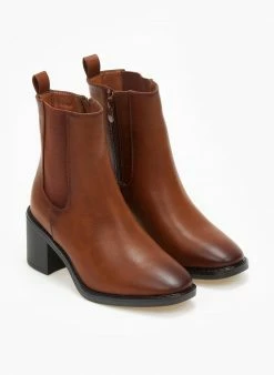 Κουπόνι 🎉 The Fashion Project Μποτάκια Casual με λάστιχο - Ταμπά ❤️ -Μποτάκια Κατάστημα mpotakia me lastixo 108483 1rkc