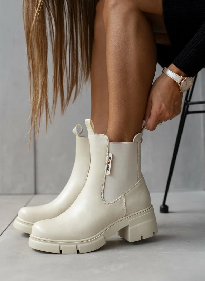 Η καλύτερη συμφωνία 😀 Μποτάκια Chelsea REFRESH 170139 - Μπεζ 🎁 10 Η καλύτερη συμφωνία 😀 Μποτάκια Chelsea REFRESH 170139 - Μπεζ 🎁 - Image 8