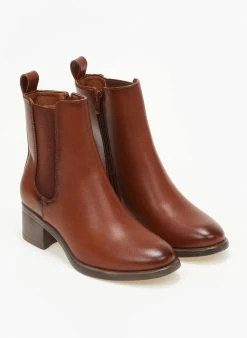 Προϋπολογισμός 😀 The Fashion Project Μποτάκια Chelsea με λάστιχο - Ταμπά 🎁 -Μποτάκια Κατάστημα mpotakia me lastixo sto plai 106262 7ryz