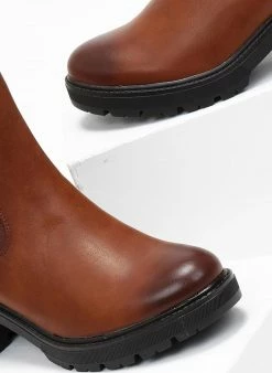 Προϋπολογισμός ⭐ The Fashion Project Μποτάκια με λάστιχο στο πλάι - Ταμπά 🥰 -Μποτάκια Κατάστημα mpotakia me lastixo sto plai 108468 n4u1