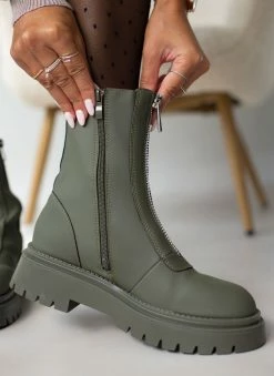 Το φθηνότερο ✨ The Fashion Project Μποτάκια με μεταλλικό φερμουάρ - Λαδί 👏 15 Το φθηνότερο ✨ The Fashion Project Μποτάκια με μεταλλικό φερμουάρ - Λαδί 👏 -Μποτάκια Κατάστημα mpotakia me metalliko fermouar 105827 na4v