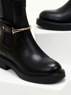 Πολύ καλή προσφορά 🔔 The Fashion Project Μποτάκια Chelsea με μεταλλικό στοιχείο - Μαύρο ❤️ 13 Πολύ καλή προσφορά 🔔 The Fashion Project Μποτάκια Chelsea με μεταλλικό στοιχείο - Μαύρο ❤️ -Μποτάκια Κατάστημα mpotakia me metalliko stoixeio 105501 zi71