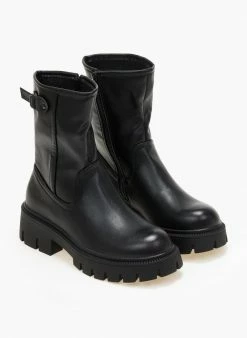 Προώθηση ⌛ The Fashion Project Μποτάκια Biker με ψηλή τρακτερωτή σόλα - Μαύρο 🥰 9 Προώθηση ⌛ The Fashion Project Μποτάκια Biker με ψηλή τρακτερωτή σόλα - Μαύρο 🥰 -Μποτάκια Κατάστημα mpotakia me psili trakterwti sola 105911 icl4