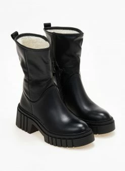 Φτηνός 👍 The Fashion Project Μποτάκια με Sheepskin επένδυση - Μαύρο 🔔 7 Φτηνός 👍 The Fashion Project Μποτάκια με Sheepskin επένδυση - Μαύρο 🔔 -Μποτάκια Κατάστημα mpotakia me sheepskin ependusi 105836 5hzf