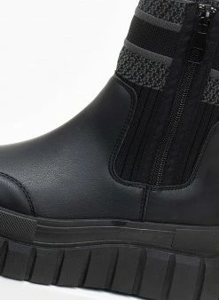 Κουπόνι 🤩 The Fashion Project Μποτάκια κάλτσα με διχρωμία - Μαύρο ⭐ 13 Κουπόνι 🤩 The Fashion Project Μποτάκια κάλτσα με διχρωμία - Μαύρο ⭐ -Μποτάκια Κατάστημα mpotakia me sxedio kaltsa 106281 mkvr