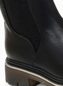 Ολοκαίνουργιο 😍 The Fashion Project Μποτάκια Chelsea με διχρωμία - Μαύρο 👏 11 Ολοκαίνουργιο 😍 The Fashion Project Μποτάκια Chelsea με διχρωμία - Μαύρο 👏 -Μποτάκια Κατάστημα mpotakia me trakterwti sola me dixrwmia 106892 b6cs