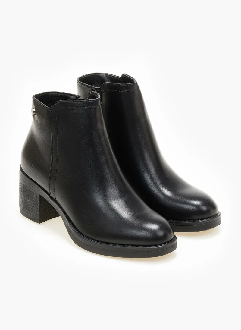 Καλύτερες κριτικές για 😉 The Fashion Project Μποτάκια αστραγάλου με χοντρό τακούνι - Μαύρο 🛒 6 Καλύτερες κριτικές για 😉 The Fashion Project Μποτάκια αστραγάλου με χοντρό τακούνι - Μαύρο 🛒 - Image 4