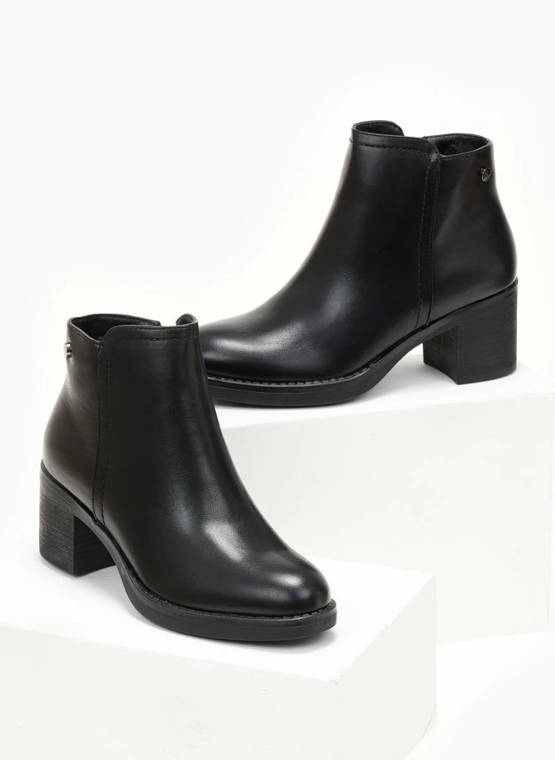 Καλύτερες κριτικές για 😉 The Fashion Project Μποτάκια αστραγάλου με χοντρό τακούνι - Μαύρο 🛒 5 Καλύτερες κριτικές για 😉 The Fashion Project Μποτάκια αστραγάλου με χοντρό τακούνι - Μαύρο 🛒 - Image 3