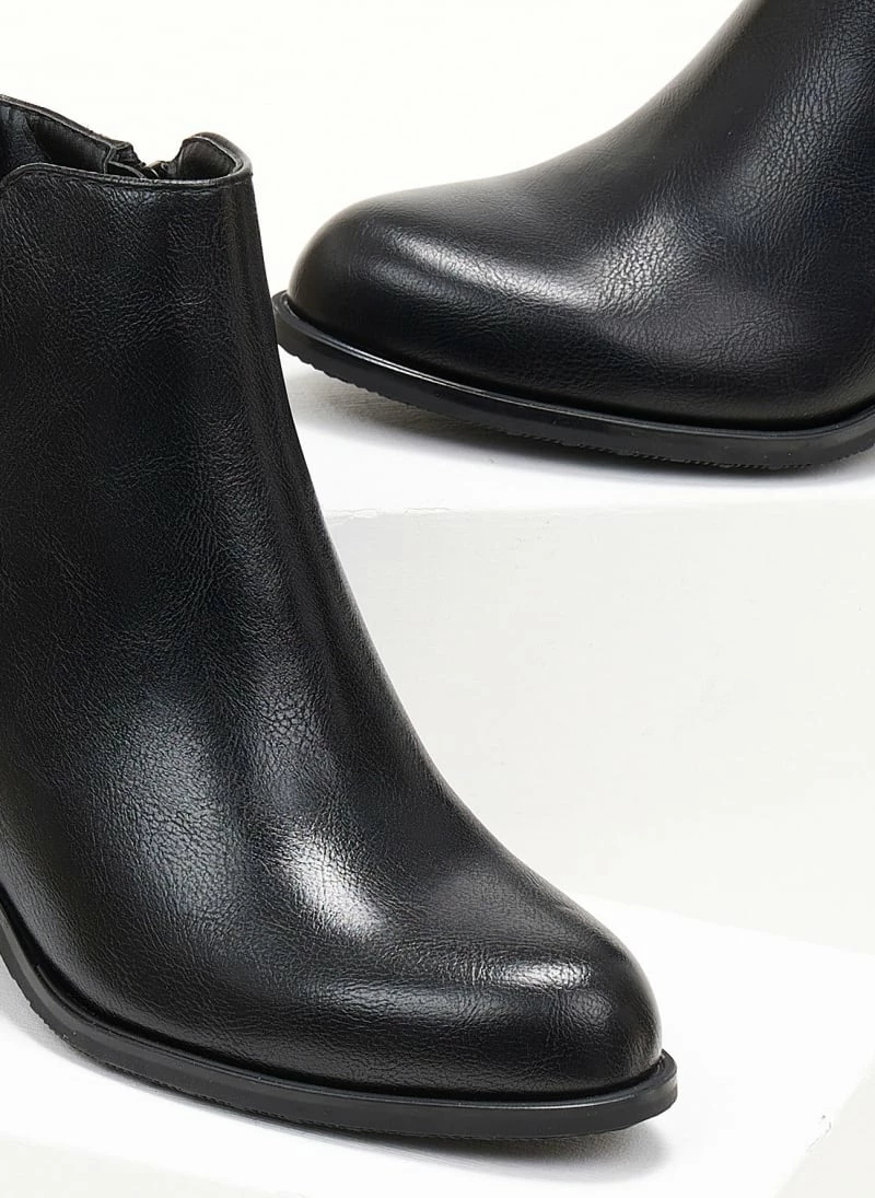 Εκπτωση 😉 The Fashion Project Μποτάκια αστραγάλου με ζωνάκι χιαστί - Μαύρο 👏 5 Εκπτωση 😉 The Fashion Project Μποτάκια αστραγάλου με ζωνάκι χιαστί - Μαύρο 👏 - Image 3