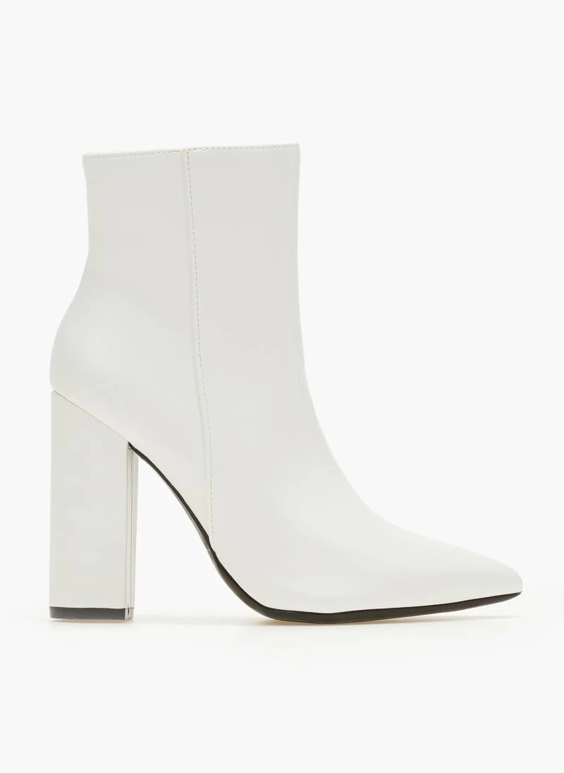 Προϋπολογισμός 😉 The Fashion Project Μποτάκια μυτερά με κάθετη ραφή - Λευκό ⭐ 4 Προϋπολογισμός 😉 The Fashion Project Μποτάκια μυτερά με κάθετη ραφή - Λευκό ⭐ - Image 2
