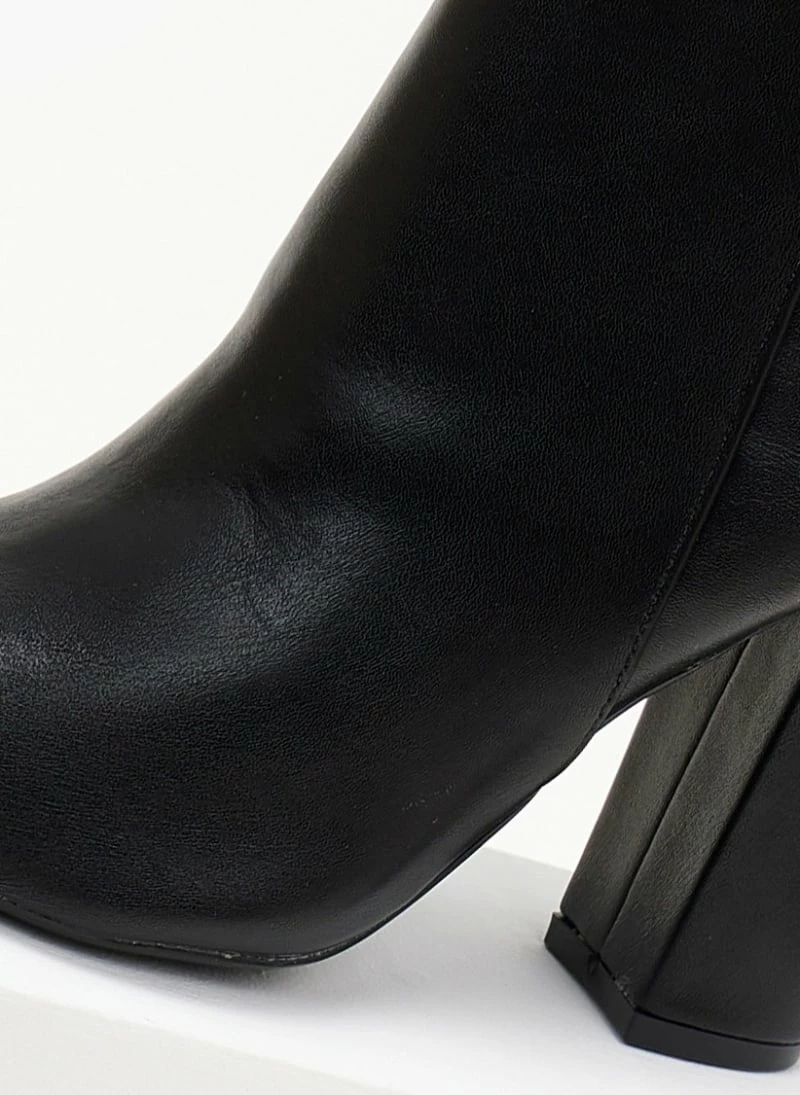 ΧΟΝΔΡΙΚΟ ΕΜΠΟΡΙΟ 🎁 The Fashion Project Μποτάκια μυτερά με κάθετη ραφή - Μαύρο ⭐ 7 ΧΟΝΔΡΙΚΟ ΕΜΠΟΡΙΟ 🎁 The Fashion Project Μποτάκια μυτερά με κάθετη ραφή - Μαύρο ⭐ - Image 5