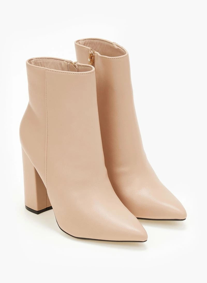 Η καλύτερη συμφωνία 🛒 The Fashion Project Μποτάκια μυτερά με κάθετη ραφή - Nude 🔥 4 Η καλύτερη συμφωνία 🛒 The Fashion Project Μποτάκια μυτερά με κάθετη ραφή - Nude 🔥 - Image 2