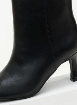 Συμφωνίες 🔔 The Fashion Project Μποτάκια μυτερά με χαμηλό τακούνι - Μαύρο 🎉 -Μποτάκια Κατάστημα mpotakia mutera me xamilo takouni 106119 btuf