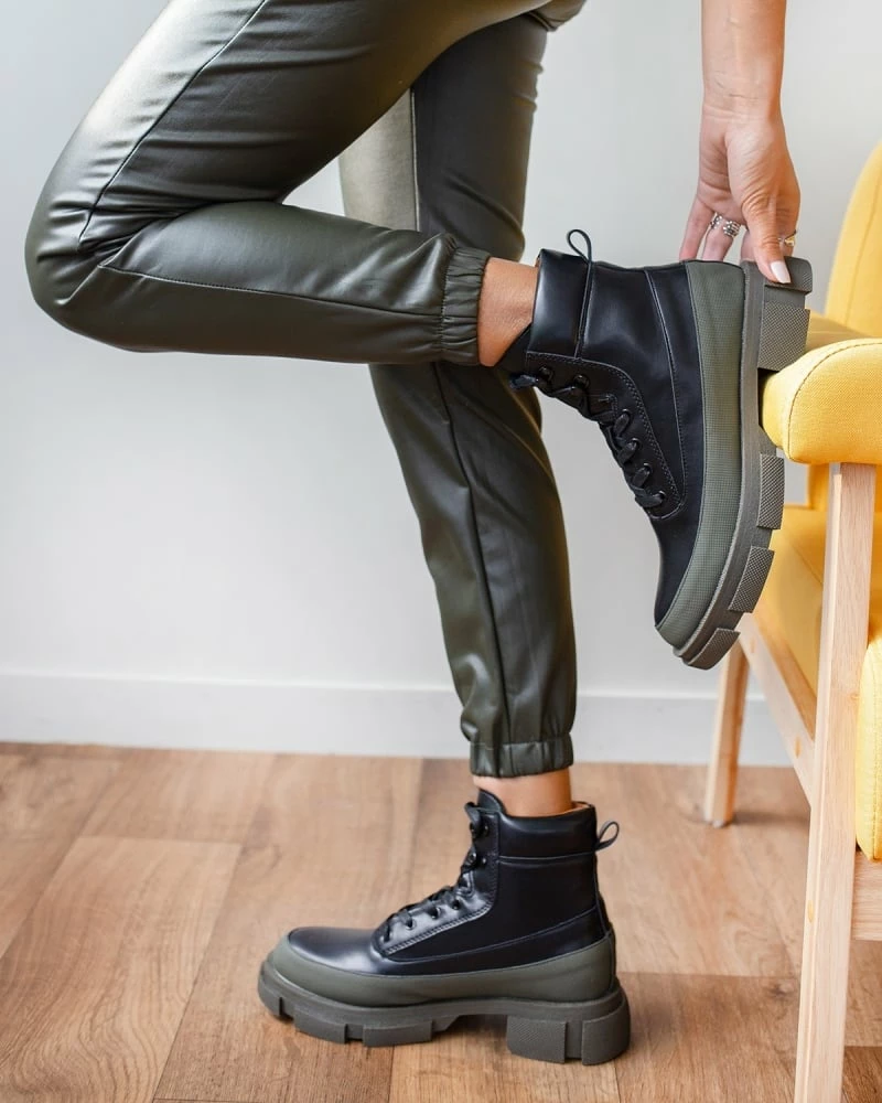 ΧΟΝΔΡΙΚΟ ΕΜΠΟΡΙΟ 🎉 The Fashion Project Αρβυλάκια με ιδιαίτερη σόλα - Χακί/Μαύρο ✨ 9 ΧΟΝΔΡΙΚΟ ΕΜΠΟΡΙΟ 🎉 The Fashion Project Αρβυλάκια με ιδιαίτερη σόλα - Χακί/Μαύρο ✨ - Image 7