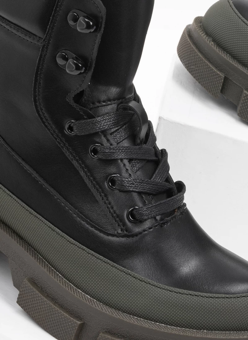 ΧΟΝΔΡΙΚΟ ΕΜΠΟΡΙΟ 🎉 The Fashion Project Αρβυλάκια με ιδιαίτερη σόλα - Χακί/Μαύρο ✨ 7 ΧΟΝΔΡΙΚΟ ΕΜΠΟΡΙΟ 🎉 The Fashion Project Αρβυλάκια με ιδιαίτερη σόλα - Χακί/Μαύρο ✨ - Image 5