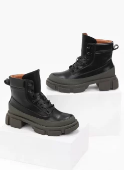 ΧΟΝΔΡΙΚΟ ΕΜΠΟΡΙΟ 🎉 The Fashion Project Αρβυλάκια με ιδιαίτερη σόλα - Χακί/Μαύρο ✨ 11 ΧΟΝΔΡΙΚΟ ΕΜΠΟΡΙΟ 🎉 The Fashion Project Αρβυλάκια με ιδιαίτερη σόλα - Χακί/Μαύρο ✨ -Μποτάκια Κατάστημα mpotakia pezoporias me idiaiteri sola 97484 hht8