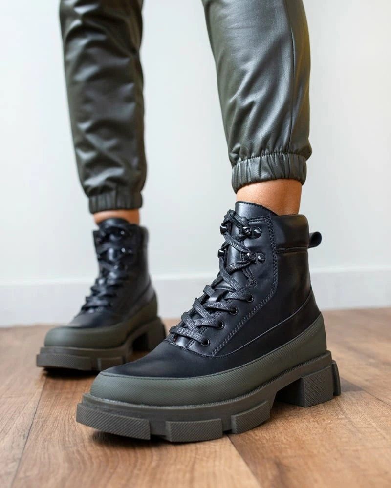 ΧΟΝΔΡΙΚΟ ΕΜΠΟΡΙΟ 🎉 The Fashion Project Αρβυλάκια με ιδιαίτερη σόλα - Χακί/Μαύρο ✨ 3 ΧΟΝΔΡΙΚΟ ΕΜΠΟΡΙΟ 🎉 The Fashion Project Αρβυλάκια με ιδιαίτερη σόλα - Χακί/Μαύρο ✨