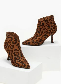 Εξοδος ✨ The Fashion Project Μποτάκια αστραγάλου Suede - Leopard 🎉 11 Εξοδος ✨ The Fashion Project Μποτάκια αστραγάλου Suede - Leopard 🎉 -Μποτάκια Κατάστημα mpotakia suede astragalou 106651 5g4y