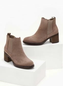 Ολοκαίνουργιο 👍 The Fashion Project Μποτάκια αστραγάλου Suede με λάστιχο - Πούρο ❤️ 13 Ολοκαίνουργιο 👍 The Fashion Project Μποτάκια αστραγάλου Suede με λάστιχο - Πούρο ❤️ -Μποτάκια Κατάστημα mpotakia suede astragalou me lastixo 105735 m57o