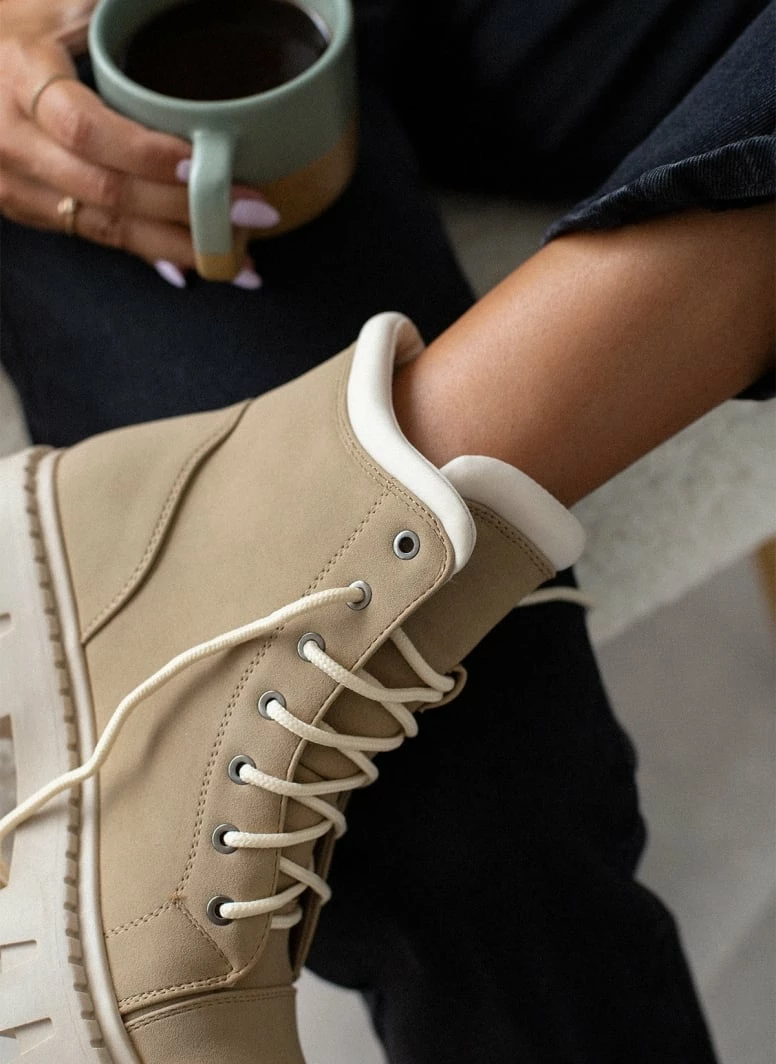 Προϋπολογισμός 👍 The Fashion Project Αρβυλάκια Suede με Chunky σόλα - Πούρο 🎁 9 Προϋπολογισμός 👍 The Fashion Project Αρβυλάκια Suede με Chunky σόλα - Πούρο 🎁 - Image 7