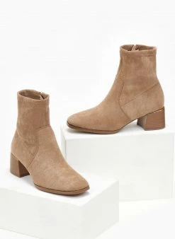 Προώθηση 🧨 The Fashion Project Μποτάκια Suede με ελαστική γάμπα - Πούρο 😉 14 Προώθηση 🧨 The Fashion Project Μποτάκια Suede με ελαστική γάμπα - Πούρο 😉 -Μποτάκια Κατάστημα mpotakia suede me elastiki gampa 106489 kcwp