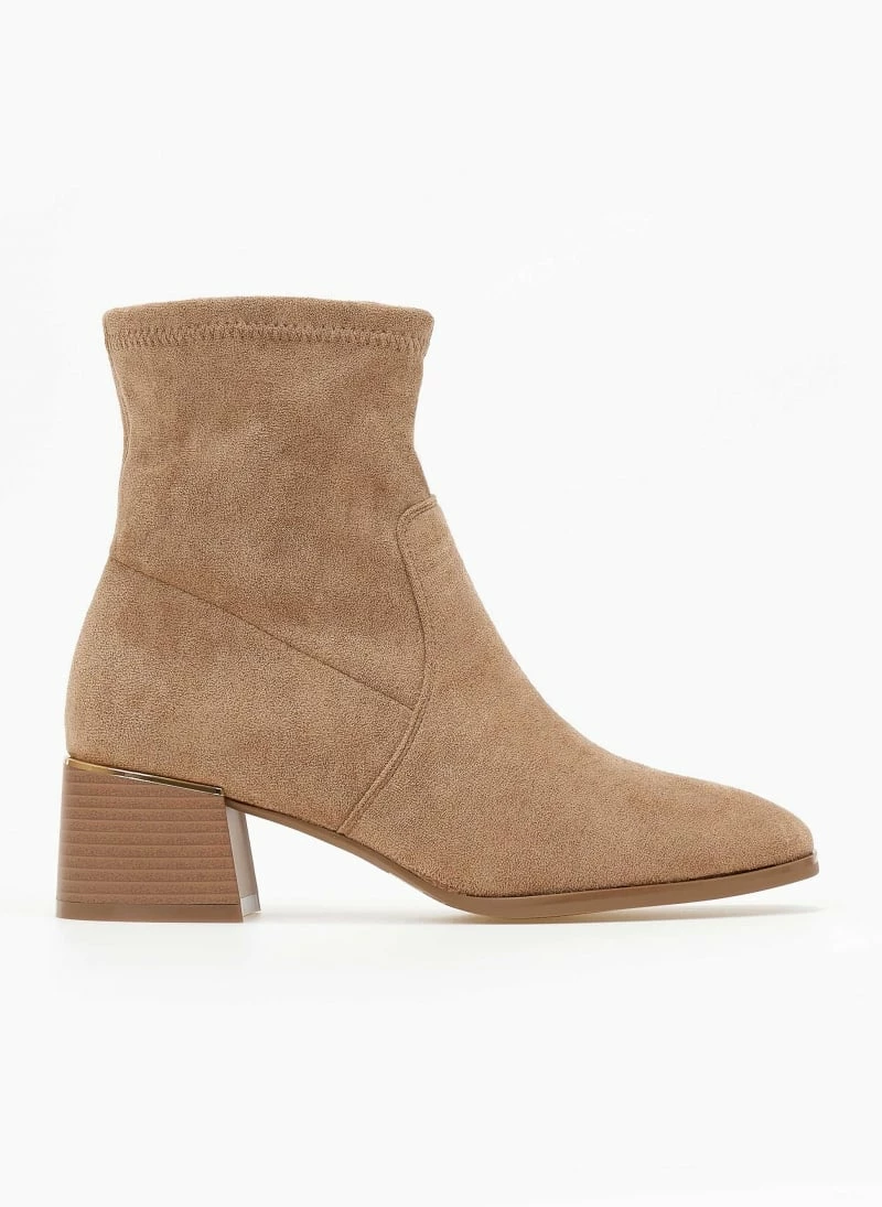 Προώθηση 🧨 The Fashion Project Μποτάκια Suede με ελαστική γάμπα - Πούρο 😉 4 Προώθηση 🧨 The Fashion Project Μποτάκια Suede με ελαστική γάμπα - Πούρο 😉 - Image 2