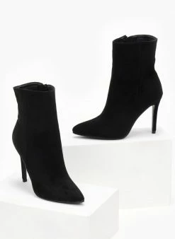 Φτηνός 😀 The Fashion Project Μποτάκια Suede με λεπτό τακούνι - Μαύρο 🔔 13 Φτηνός 😀 The Fashion Project Μποτάκια Suede με λεπτό τακούνι - Μαύρο 🔔 -Μποτάκια Κατάστημα mpotakia suede me lepto takouni 106916 rerv