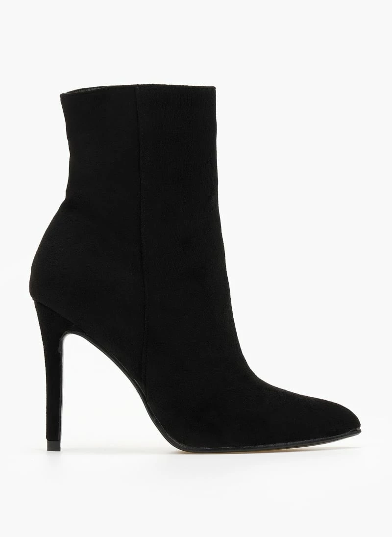 Φτηνός 😀 The Fashion Project Μποτάκια Suede με λεπτό τακούνι - Μαύρο 🔔 8 Φτηνός 😀 The Fashion Project Μποτάκια Suede με λεπτό τακούνι - Μαύρο 🔔 - Image 6