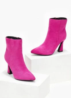 Κουπόνι ✨ The Fashion Project Μποτάκια Suede με τακούνι καμπάνα - Φούξια ⭐ 11 Κουπόνι ✨ The Fashion Project Μποτάκια Suede με τακούνι καμπάνα - Φούξια ⭐ -Μποτάκια Κατάστημα mpotakia suede me takouni kampana 107165 xhfy