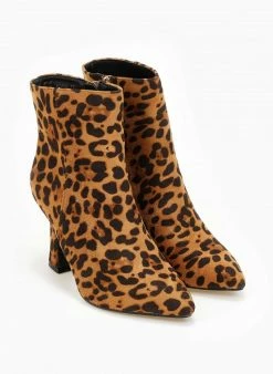 Flash Sale 🌟 The Fashion Project Μποτάκια Suede με τακούνι καμπάνα - Μαύρο/Μπεζ ⌛ -Μποτάκια Κατάστημα mpotakia suede me takouni kampana 107167 xd2l