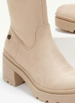 Ολοκαίνουργιο 🤩 Xti Footwear Μποτάκια Suede Xti 140580 - Μπεζ ✨ -Μποτάκια Κατάστημα mpotakia suede xti 140580 105633 6bzn