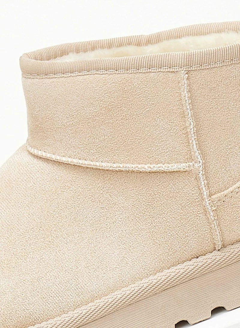 Κουπόνι 🌟 The Fashion Project Μποτάκια με γούνα - Μπεζ 🥰 5 Κουπόνι 🌟 The Fashion Project Μποτάκια με γούνα - Μπεζ 🥰 - Image 3