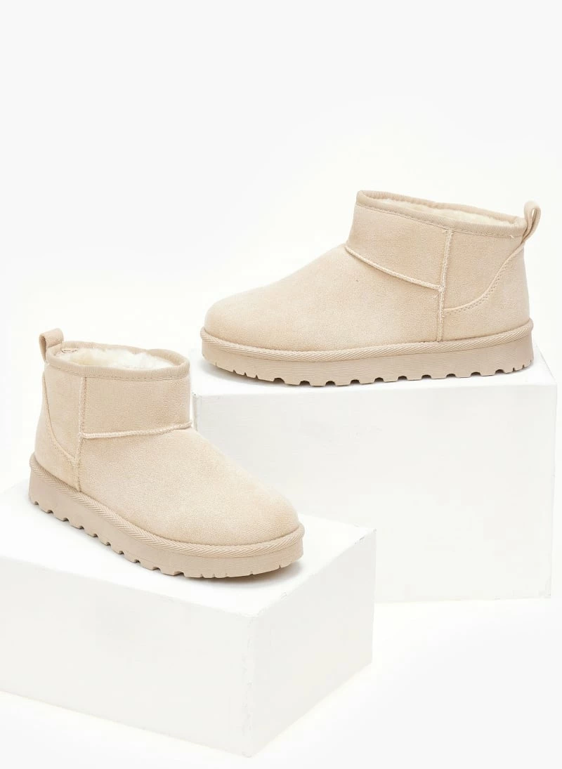 Κουπόνι 🌟 The Fashion Project Μποτάκια με γούνα - Μπεζ 🥰 4 Κουπόνι 🌟 The Fashion Project Μποτάκια με γούνα - Μπεζ 🥰 - Image 2