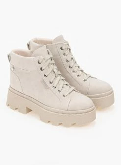 Αγορά 👏 Μποτάκια αστραγάλου με κορδόνια Refresh 76749 - Μπεζ ✔️ -Μποτάκια Κατάστημα mpotakia xamila me kordonia refresh 76749 99304 2lx4