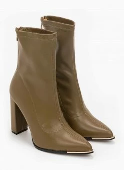 Το φθηνότερο 😍 The Fashion Project Μποτάκια μυτερά με φερμουάρ πίσω - Λαδί 🤩 8 Το φθηνότερο 😍 The Fashion Project Μποτάκια μυτερά με φερμουάρ πίσω - Λαδί 🤩 -Μποτάκια Κατάστημα mutera mpotinia me fermouar sto pisw meros 96560 nklb