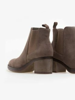 ΧΟΝΔΡΙΚΟ ΕΜΠΟΡΙΟ 🥰 The Fashion Project Μποτάκια αστραγάλου Suede - Πούρο ⭐ 7 ΧΟΝΔΡΙΚΟ ΕΜΠΟΡΙΟ 🥰 The Fashion Project Μποτάκια αστραγάλου Suede - Πούρο ⭐ -Μποτάκια Κατάστημα suede mpotinia astragalou me tetragwno takouni 83501 vepa