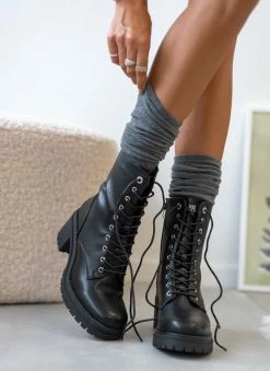 ΧΟΝΔΡΙΚΟ ΕΜΠΟΡΙΟ 😀 Xti Footwear Αρβυλάκια με τρακτερωτή σόλα Xti 140189 - Μαύρο 🎉